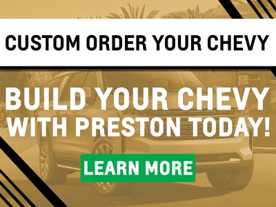 Custom Order Your Chevy